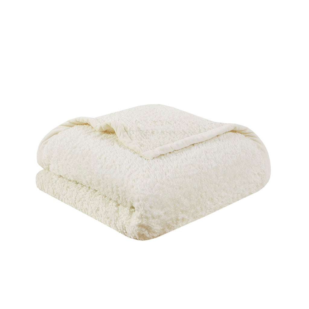 Burlington Berber Blanket - Ivory