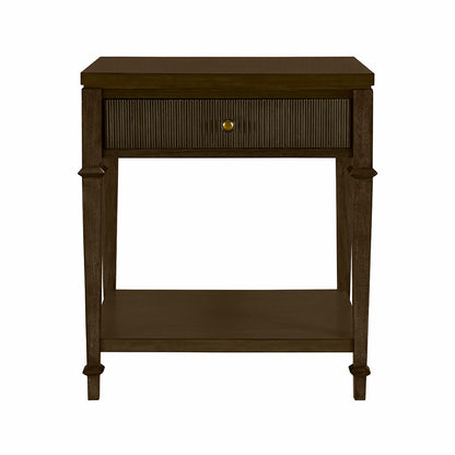 Kenna Nightstand - Dark Coffee