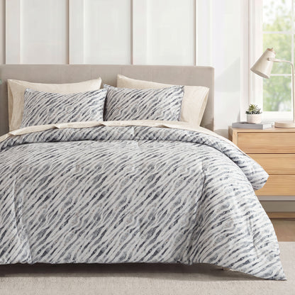 Nixon Comforter Set - Grey