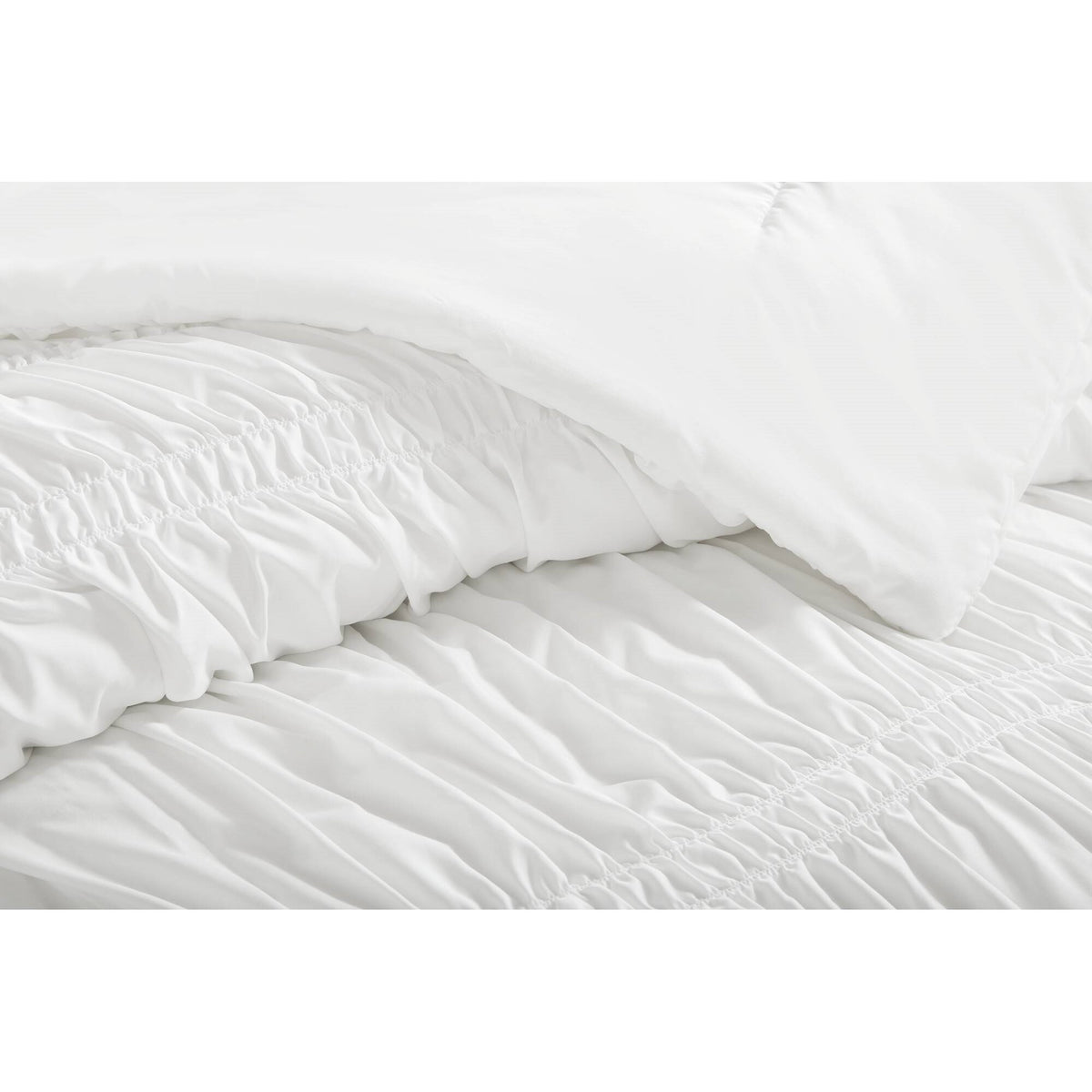 Ella Comforter Set - White