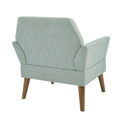Newtin Mid-Century Modern Lounge Chair - Light Blue