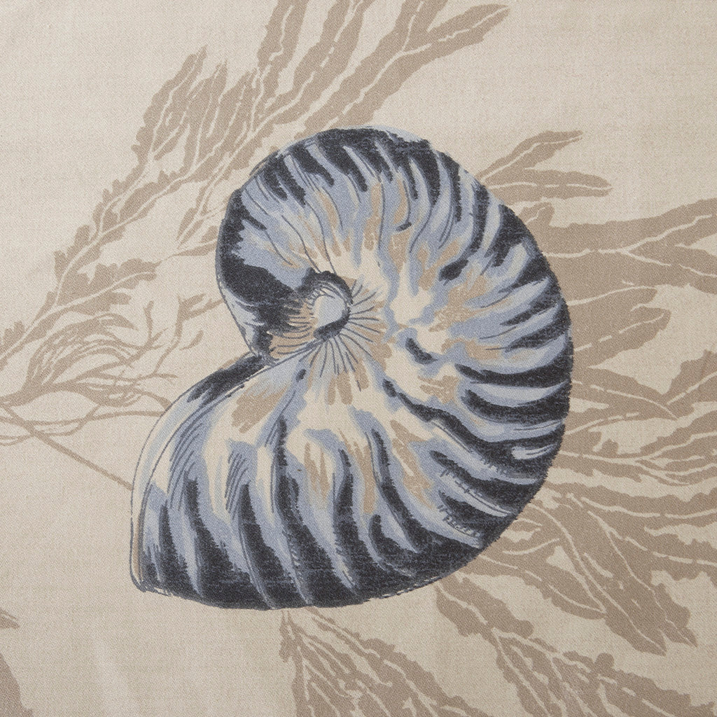 Bayside Printed Valance - Navy