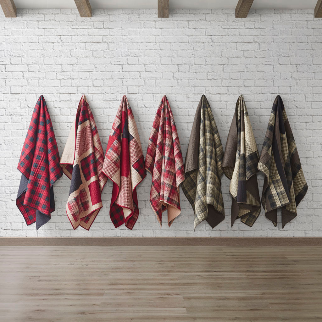 Winter Plains Quilted Throw - Taupe