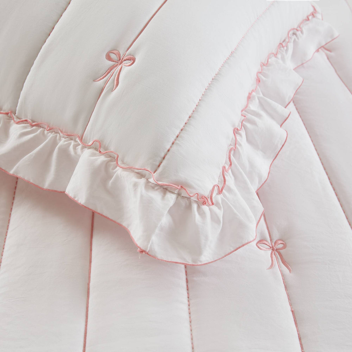Liv Quilt Set - Pink