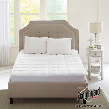 Highline 3M Microfiber Mattress Pad - White