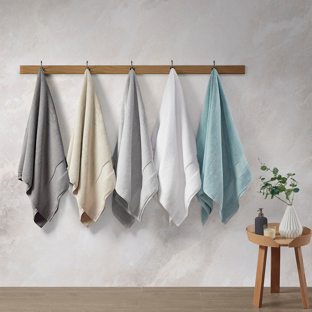 Splendor 1000gsm 100% Cotton 6 Piece Towel Set - Blue