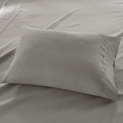 Luxurious Brushed Microfiber Deep Pocket Sheet Set - Grey