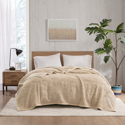 Burlington Berber Blanket - Tan