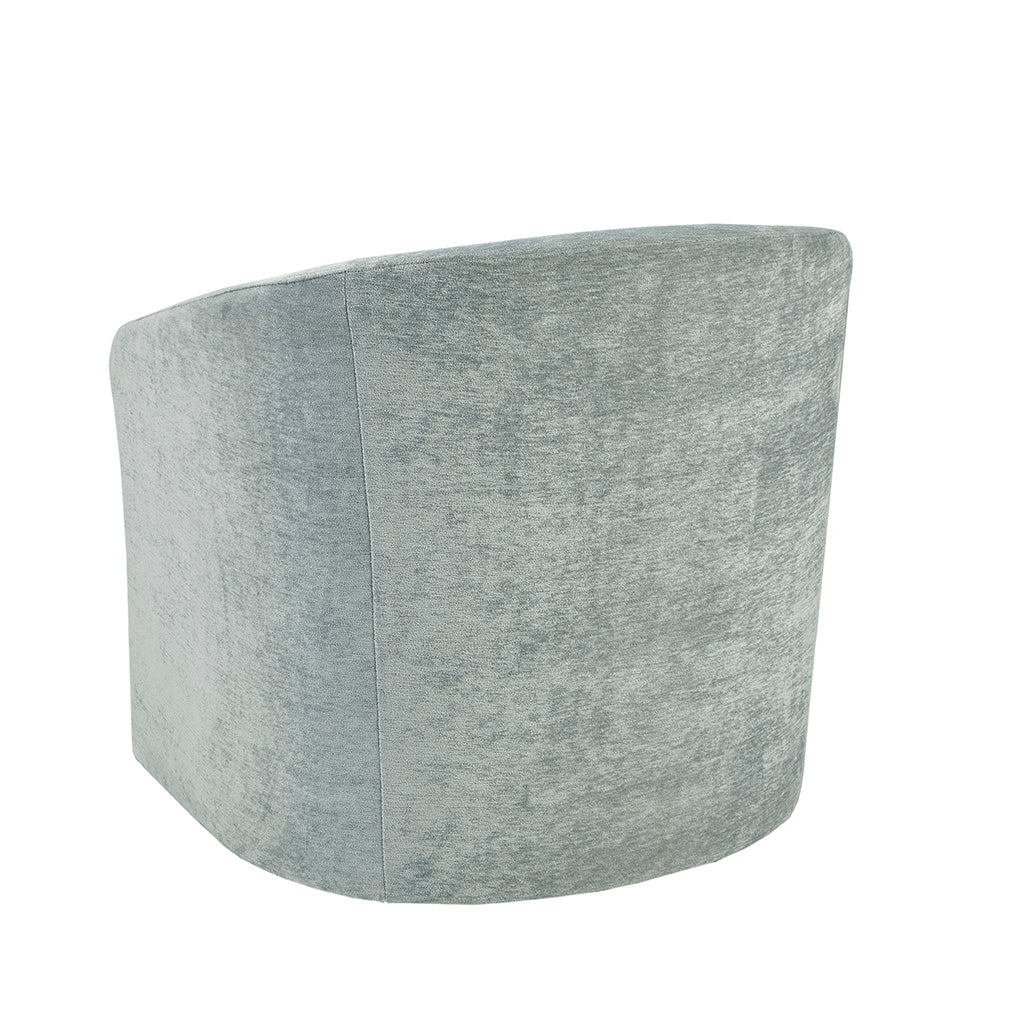 Amber Swivel Chair - Light Blue