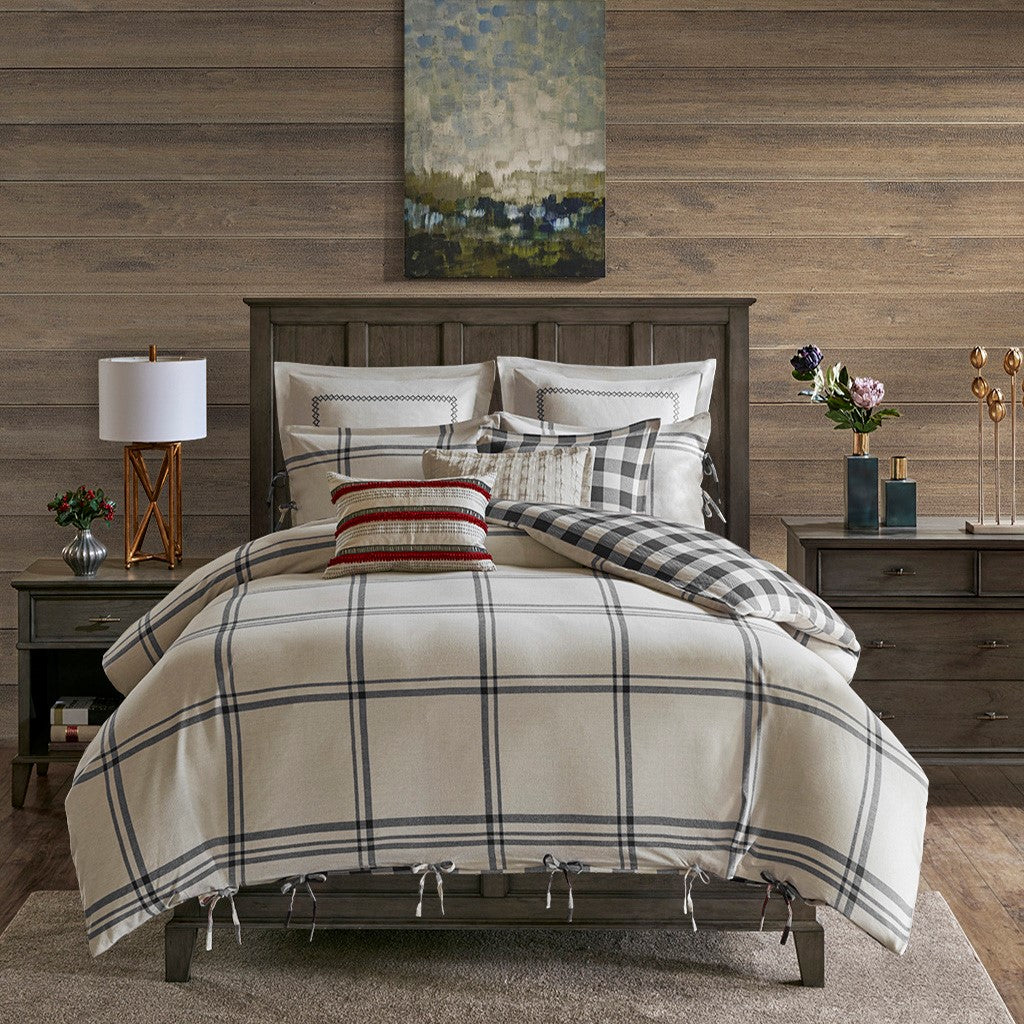 Willow Oak Reversible Cotton Comforter Set