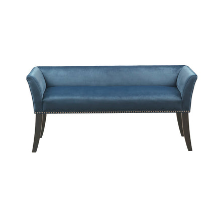 Welburn Upholstered Bench - Blue