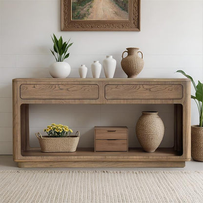 Emil Console Table - Driftwood