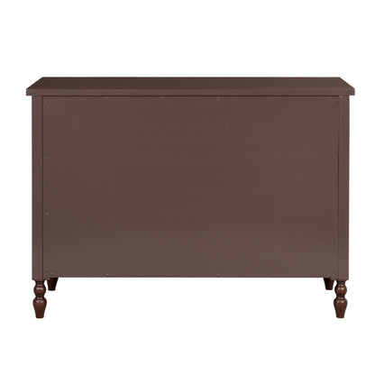 Beckett 6-drawer dresser (46"W) - Morocco Brown