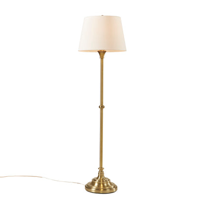 Aelorian Floor Lamp 59"H - Antique Brass