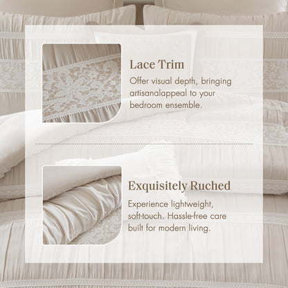 Perryn Comforter Set - Neutral