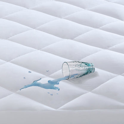 Serenity Deep Pocket Waterproof Mattress Pad - White
