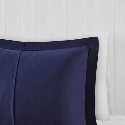 Parkston 3M Scotchgard Down Alternative All Season Comforter Set - Navy
