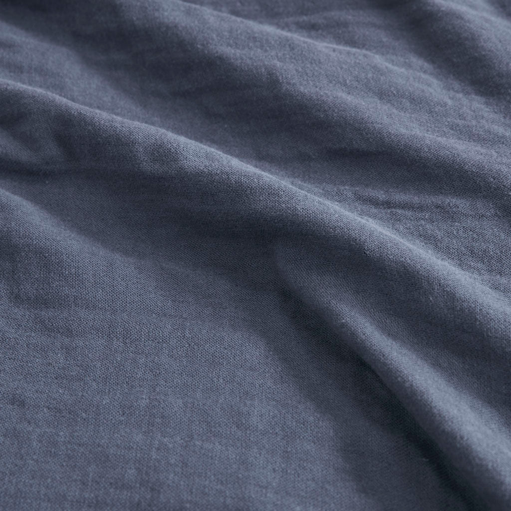Gauze 100% Cotton Lightweight Blanket - Blue