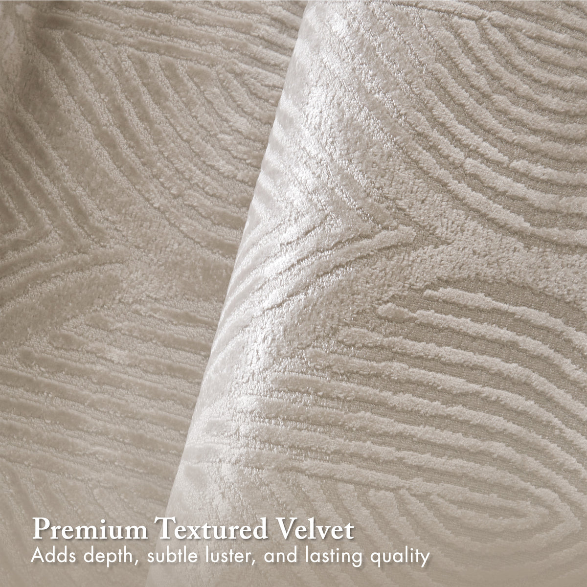 Nocturne Comforter Set - Champagne