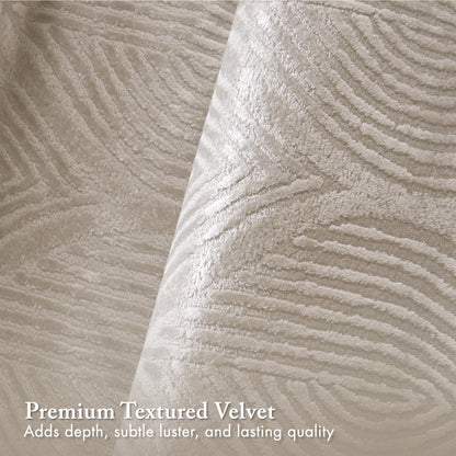 Nocturne Comforter Set - Champagne