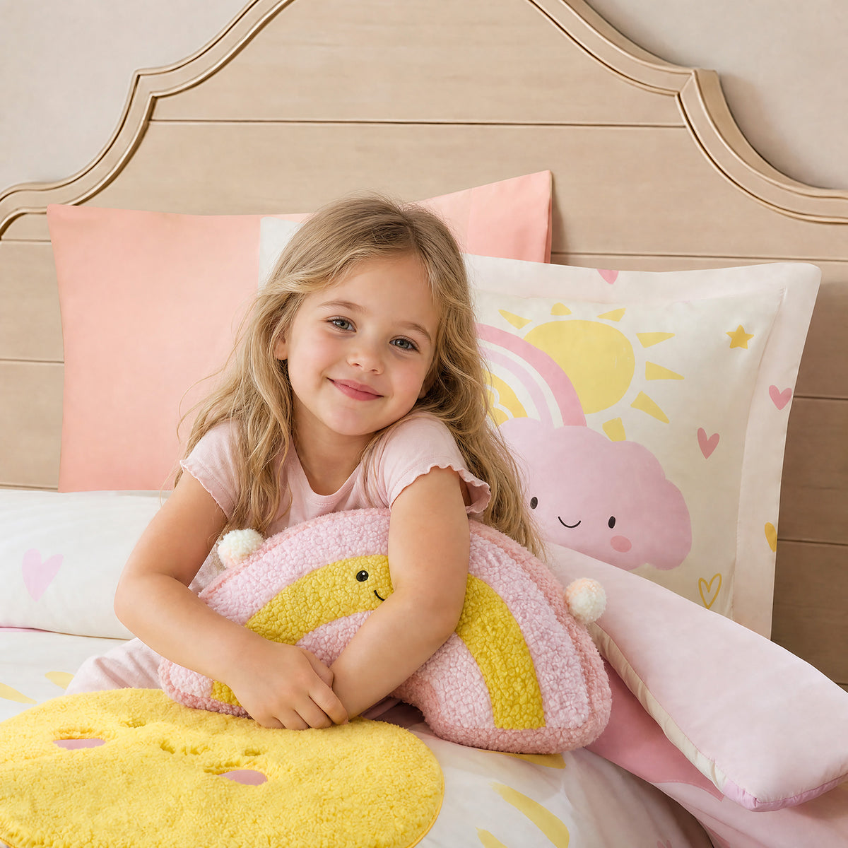 Sunshine Comforter Set - Pink