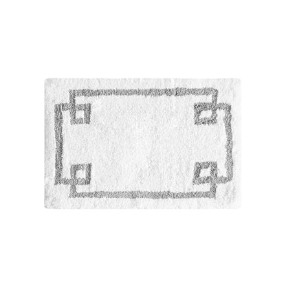 Evan Cotton Tufted Bath Rug - White
