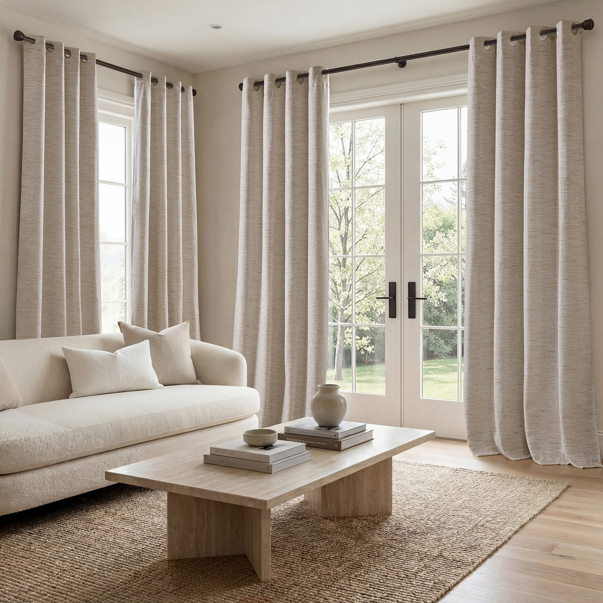 Luna Total Blackout Window Panel - Neutral