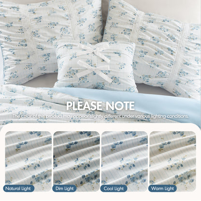 Anabelle Comforter Set - Blue