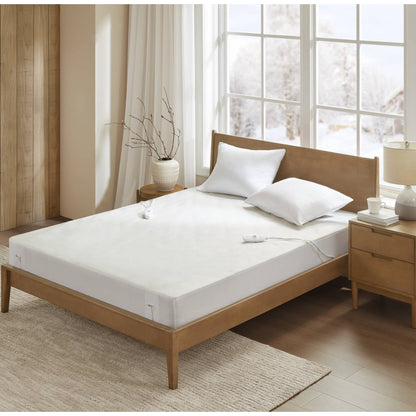 Nonwoven Heated Mattress Pad - White