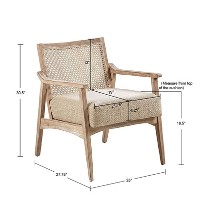 Kelly Accent Chair - Taupe
