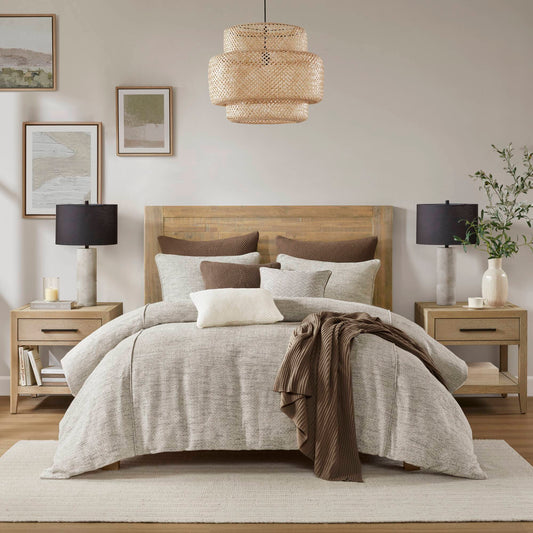 Chapman Comforter Set - Neutral Ivory