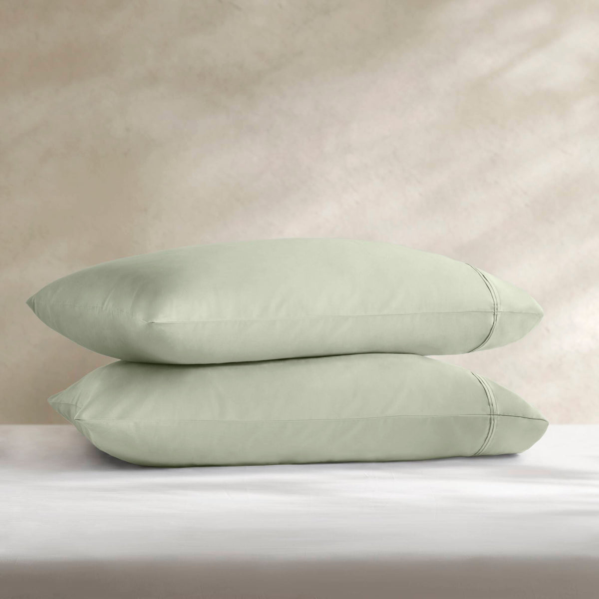 100% Egyptian Cotton Sateen Sheet Set - Sage