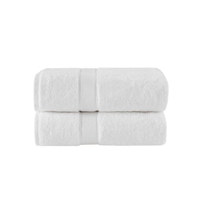 800GSM 100% Cotton Bath Sheet 2 Piece Set - Dark Green