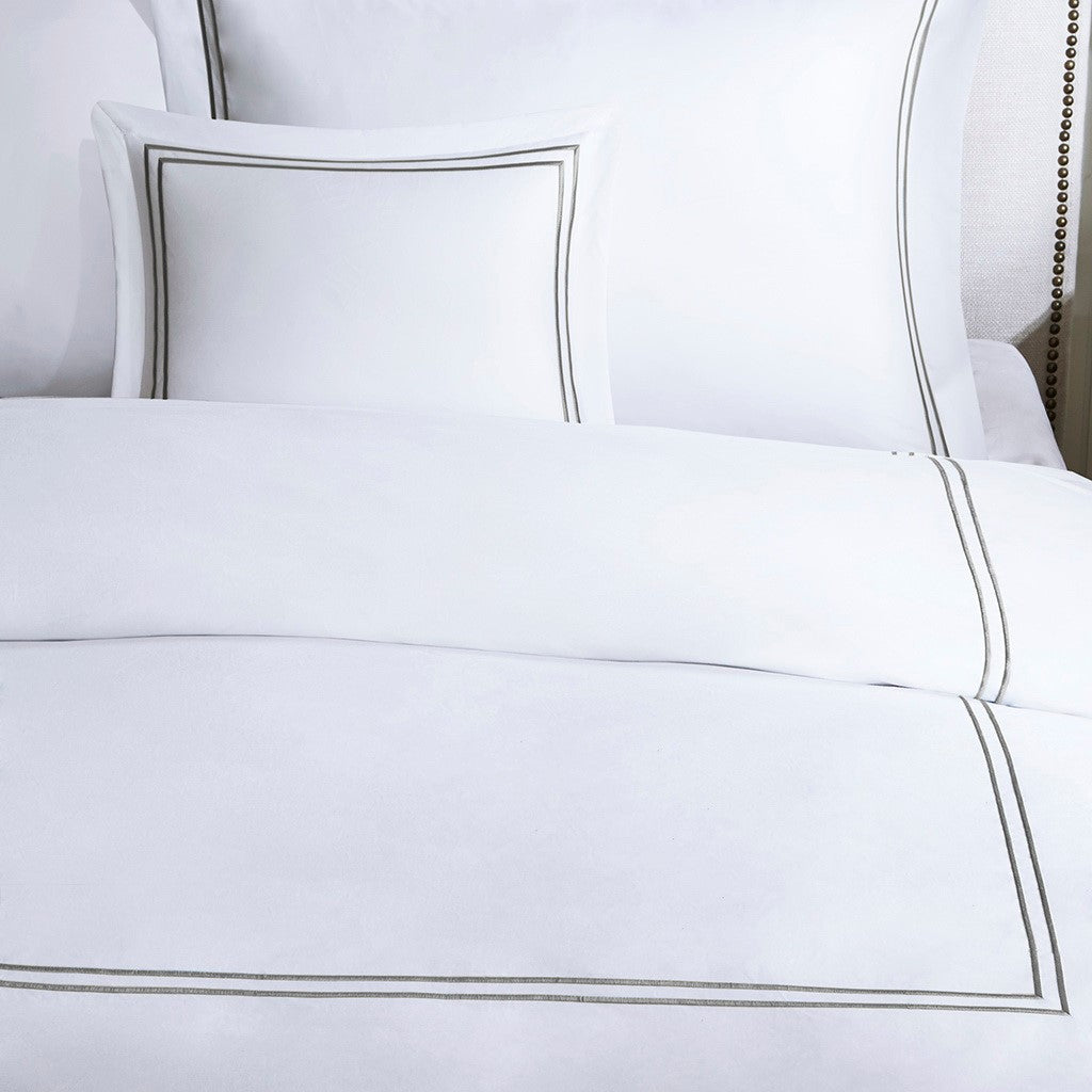Luxury Collection 1000 TC Embroidered Cotton Sateen 5 PC Comforter Set