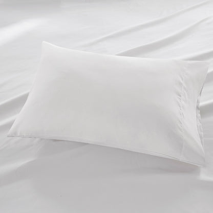 Luxurious Brushed Microfiber Deep Pocket Sheet Set - White