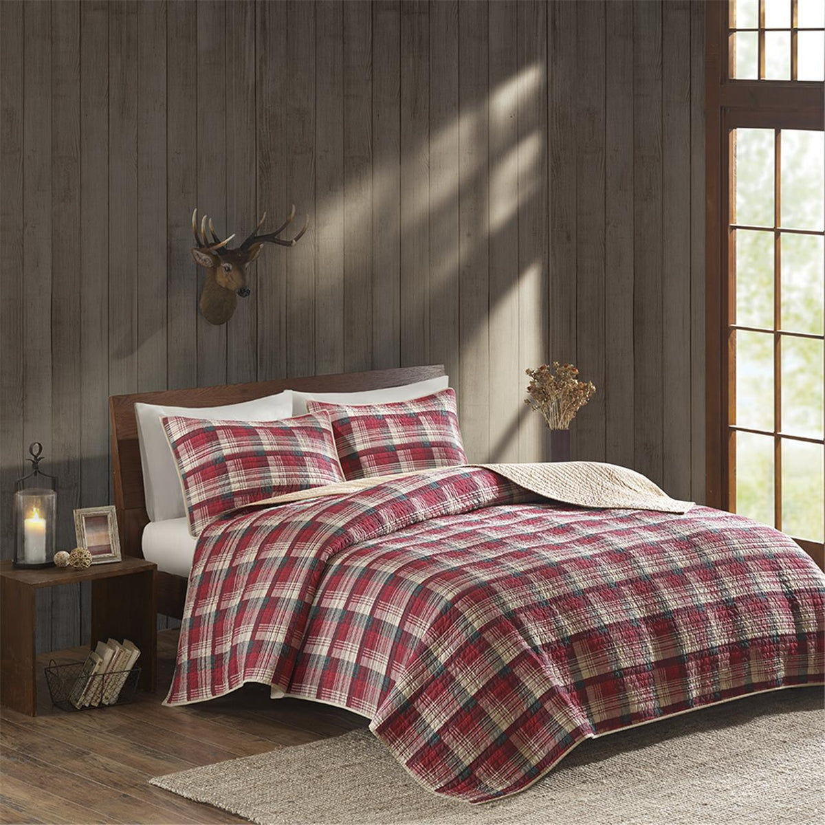 Tasha Quilt Mini Set - Red