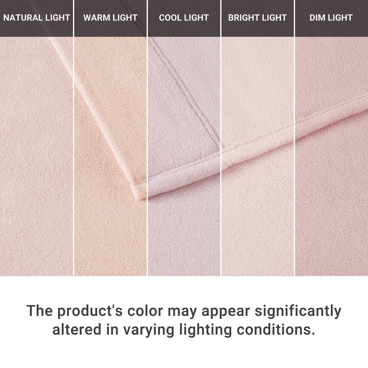 Micro Fleece Sheet Set - Blush