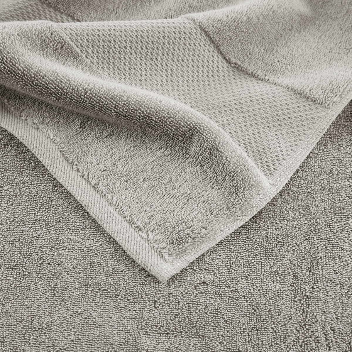 Turkish 100% Cotton Bath Sheet 2 Piece Set - Grey