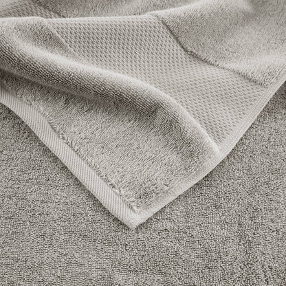 Turkish 100% Cotton Bath Sheet 2 Piece Set - Grey