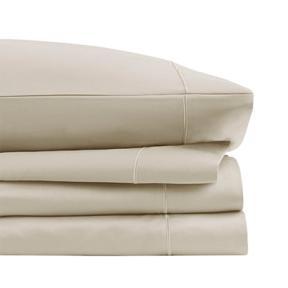 600 Thread Count Pima Cotton Sheet Set - Sand
