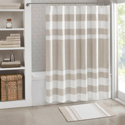 Spa Cotton Reversible Bath Rug - Taupe