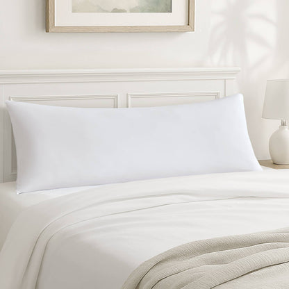 Lumi cooling body pillow - White