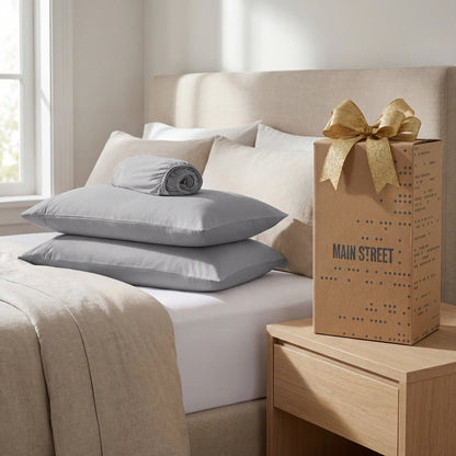Sublime Serenity Luxury Sheet Set - Gray