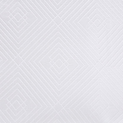 Jacquard Essential Lark Coverlet - White