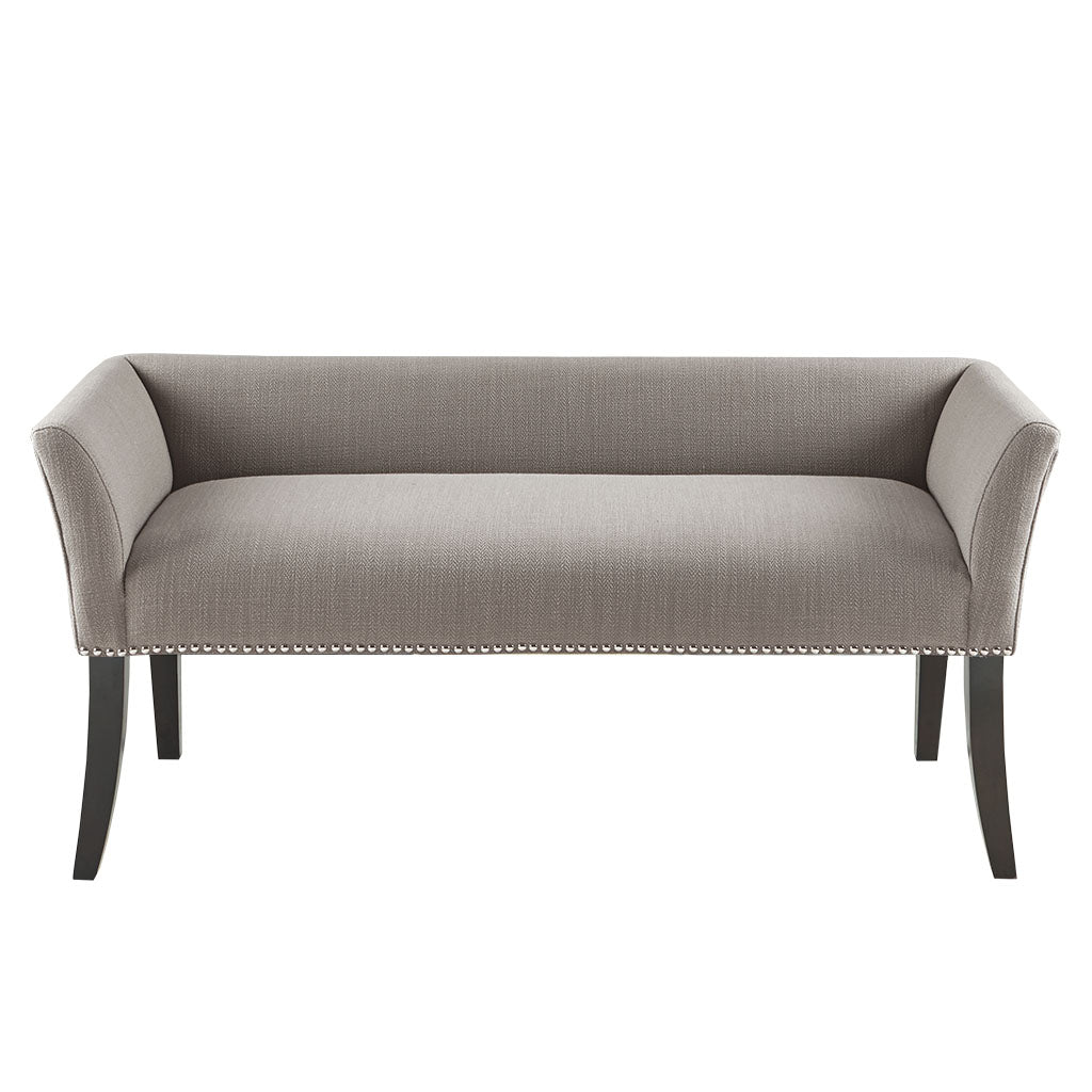 Welburn Upholstered Bench - Grey