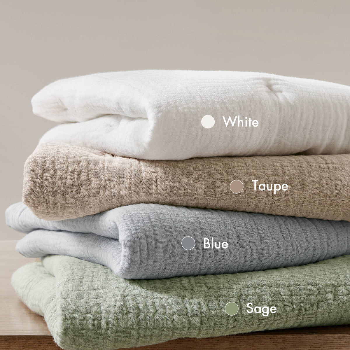 Breeze cotton gauze embroidered Euro Sham - White