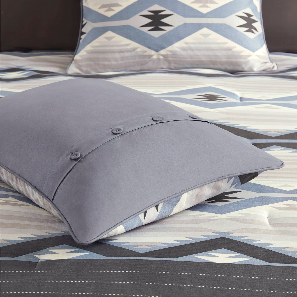 Bitter Creek Oversized Comforter Set - Blue