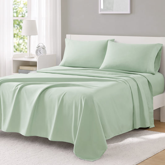 Microfiber All Season Soft Touch Sheet Set - Green