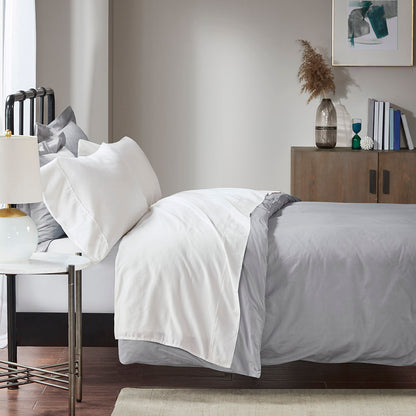 1500 Thread Count Cotton Blend 2 PC Pillowcases - White