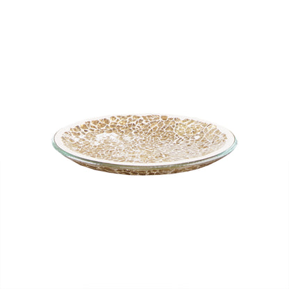 Mosaic 4 Piece Bath Accessory Set - Gold